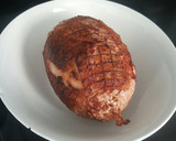 Foto del paso 1 de la receta: Redondo de Cerdo en salsa amarilla