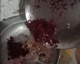 चुकंदर और नारियल की बर्फी (chukandar nariyal barfi recipe in hindi) रेसिपी चरण 1 फोटो