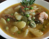 Foto del paso 12 de la receta: Patata estofada con costillas y picada