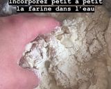 Une image de l'étape 1 de Pâte à pizza / pizza raclette.