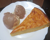 Foto del paso 6 de la receta: Tarta de manzana asada y flan con helado