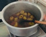 A picture of step 3 of Whosaynas Muttor Mutton Pillao.