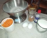 Foto del paso 1 de la receta: Budín de zanahoria 🥕
