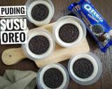 Cara Membuat Puding susu oreo 4