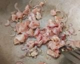 Gambar langkah 2 resipi Ayam pad krapow #munahmasak.