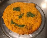Une image de l'étape 19 de Citrouille joyeuse (purée de courge delica moretti,pommes de terre,lard,emmental,persil).