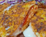 Foto del paso 3 de la receta: Omelette de zanahoriaaaaaaaaaa relleno