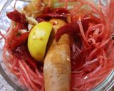 র প্যাপায়া স্যালাড (raw papaya salad recipe in Bengali) রেসিপির ধাপ 4 ছবি