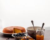 Foto del paso 3 de la receta: Torta de harina de maíz, mascarpone y naranja... gluten free