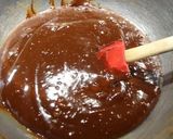 Une image de l'étape 5 de Fondant chocolat banane.