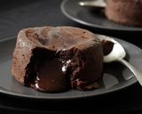 A picture of step 1 of Choco lava biscuit cake.