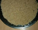 A picture of step 1 of Sesame Barfi.
