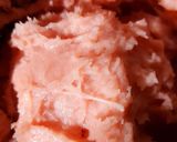 A picture of step 1 of Chicken Manchurian.