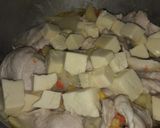 Foto del paso 5 de la receta: Pechuguitas con legumbres y papas al vapor
