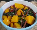 Foto langkah ke 4 dari resep 19. Sayur Bening Bayam Merah mix Labu.