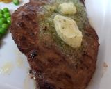 A picture of step 4 of My Grilled Medallions in Garlic & herb Butter. 💖.