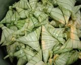 Gambar langkah 6 resipi Ketupat Palas Lemak Versi kelantan.
