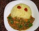 A picture of step 3 of Currypodwer spiced rice and beef stew #Author marathon #.