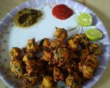 मूंग दाल के पकौड़े (Moong dal ke pakore recipe in hindi) रेसिपी चरण 4 फोटो