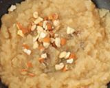 A picture of step 8 of Suji (Rava) halwa.