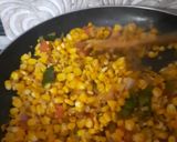 A picture of step 2 of Buttery sautéed corn.