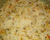 A picture of step 3 of Chinese vegetables Rice.