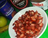 صورة لخطوة 3 من وصفة سلطة فواكه بالنوتيلا - Fruit salad with nutella