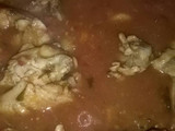 Estofado de pollo