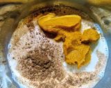 A picture of step 2 of Starbucks pumpkin spiced latte (copycat).