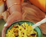 A picture of step 5 of Easy Lemon Rice.