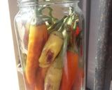 Foto del paso 2 de la receta: Ajíes picantes en vinagre
