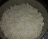 A picture of step 3 of Coconut rice #themechallenge#coastaldishes.