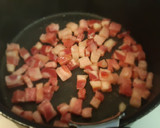 Foto del paso 2 de la receta: Fideuá de panceta y champiñones al toque de cerveza