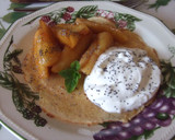 Foto del paso 2 de la receta: Crêpes abiertos con relleno de manzanas