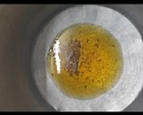 A picture of step 2 of Matar pulao.
