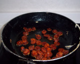 Foto del paso 9 de la receta: Tortilla española y bolitas de chorizo natural