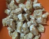 Foto langkah ke 2 dari resep Tumis bunga pepaya.