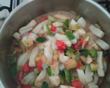 Foto del paso 1 de la receta: Arroz meloso de verduras y calamar