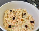 A picture of step 2 of Glorified Coleslaw.