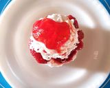 A picture of step 7 of Strawberry Short Cake.