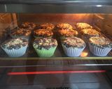 Foto del paso 7 de la receta: Muffin de frutos rojos (mora) con crumble,
