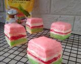 Foto langkah ke 9 dari resep Bakpao Lapis Selai Stroberi.