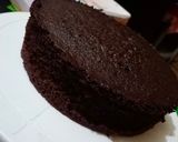 A picture of step 7 of Chocolate Cake in microwave.