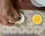 A picture of step 2 of Tricolor Karba (Jodhpur Style).