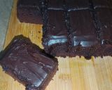 A picture of step 8 of Bakery Brownies 😋.
