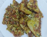 A picture of step 8 of Paneer veg cheese corn grilled sandwiches/ healthy breakfast.