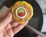 A picture of step 3 of High protein moong daal paneer cutlet.