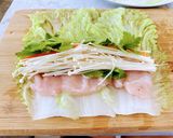 A picture of step 2 of Chinese Cabbage & Chicken Breast Rolls.
