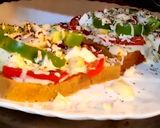 A picture of step 6 of Brown bread pizza.