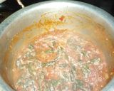 A picture of step 5 of Bhindi ka salun.